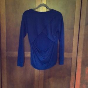 Beyond Yoga backless sweatshirt